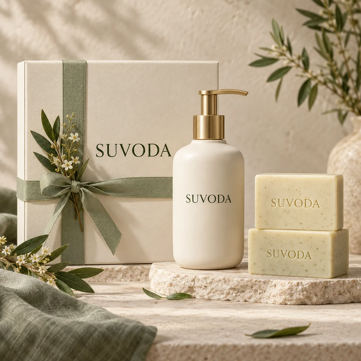 Gentle Care Gift Box creative packaging visualization
