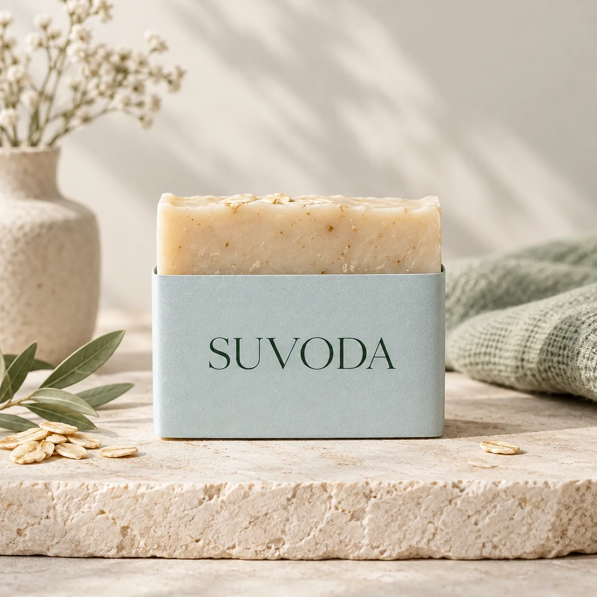 Gentle Oat Cleansing Bar creative packaging visualization